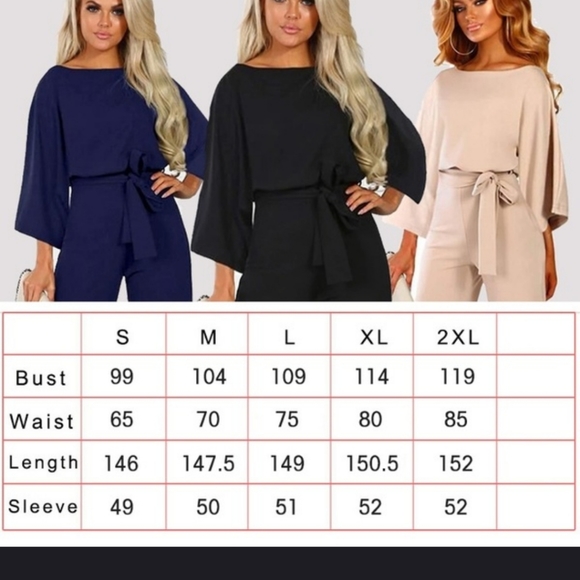 Gorgeous Apricpt colored 1piece Jumpsuit - Picture 4 of 7